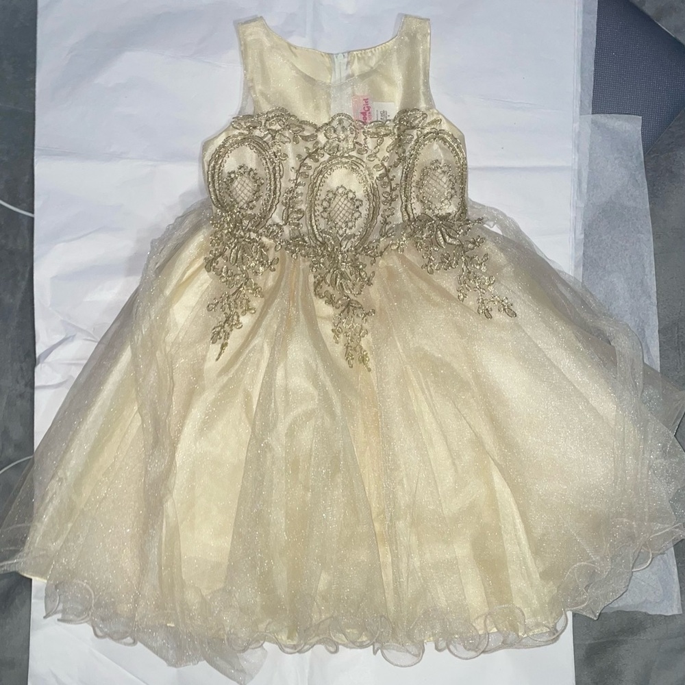 Gold Dress